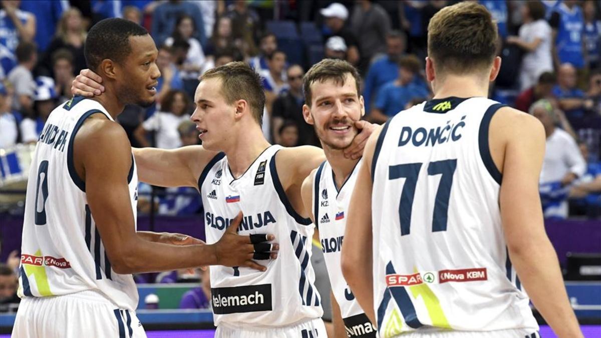 Randolph, Dragic y Doncic son los tres referentes ofensivos de la selección eslovena