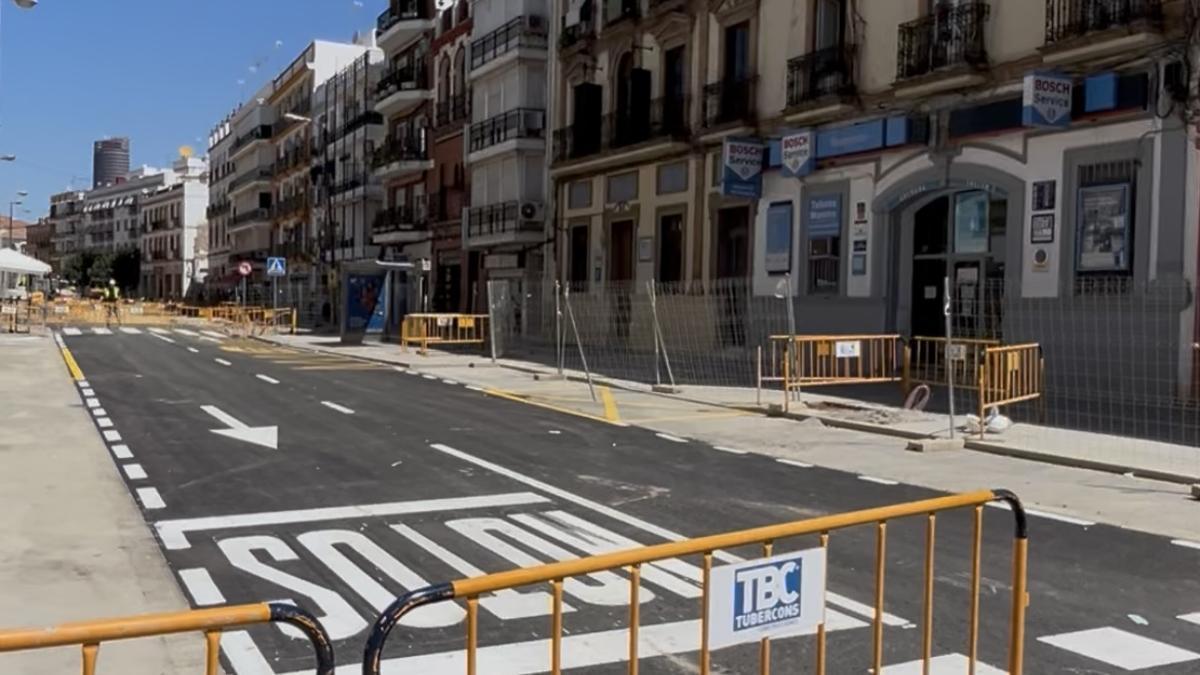 La renovación de la calle Pages del Corro