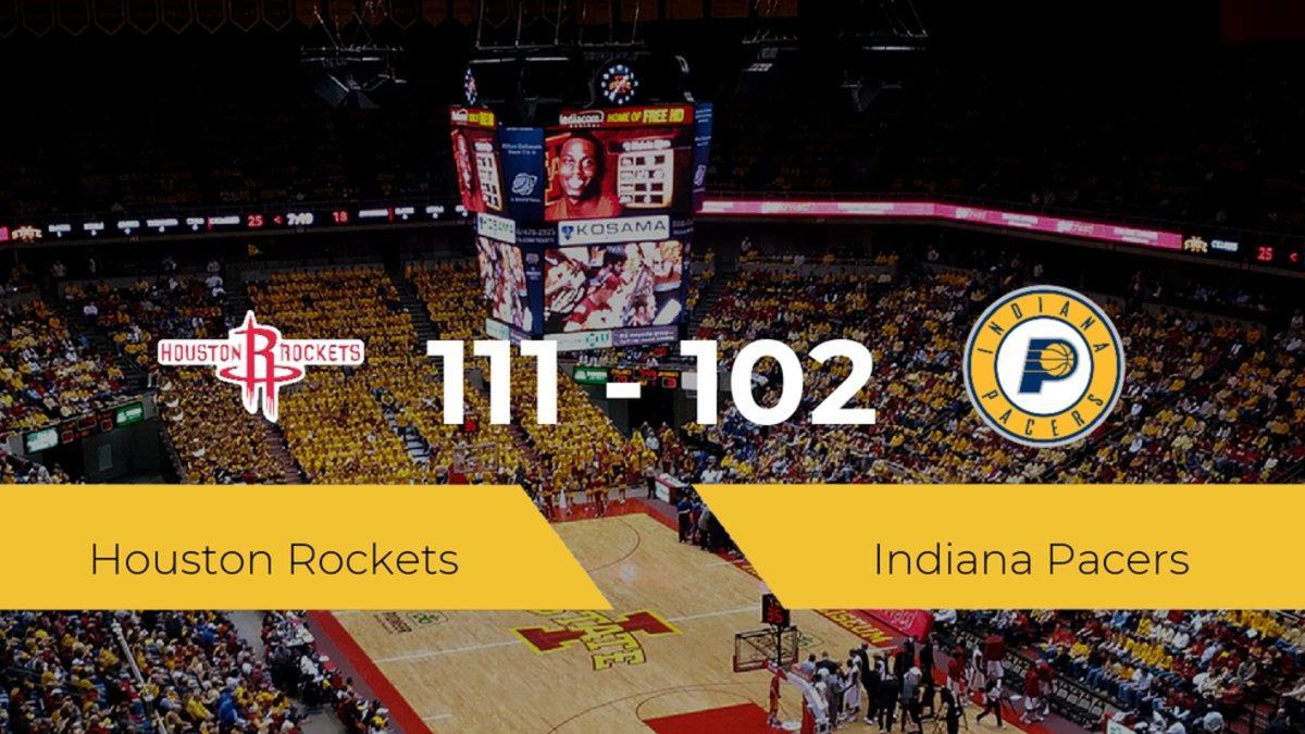 Houston Rockets derrota a Indiana Pacers por 111-102