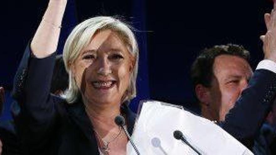 Marine Le Pen, ahir