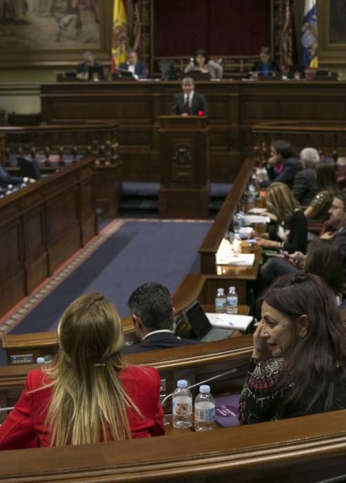 21/03/2017 POLÍTICA PARLAMENTO DE CANARIAS.  debate de la nacionalidad