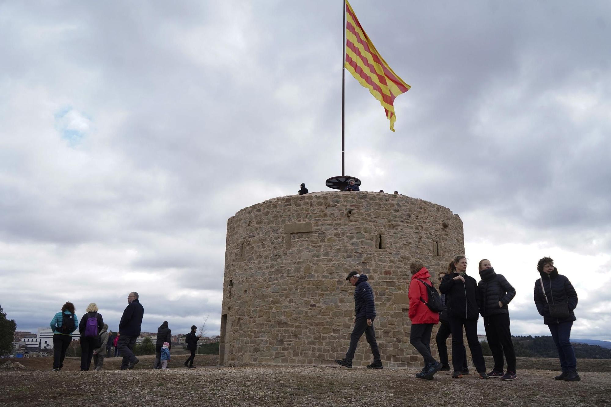 Manresa recupera el seu mirador més alt: Santa Caterina