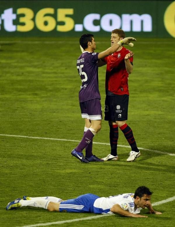 Las imágenes del Real Zaragoza-Osasuna