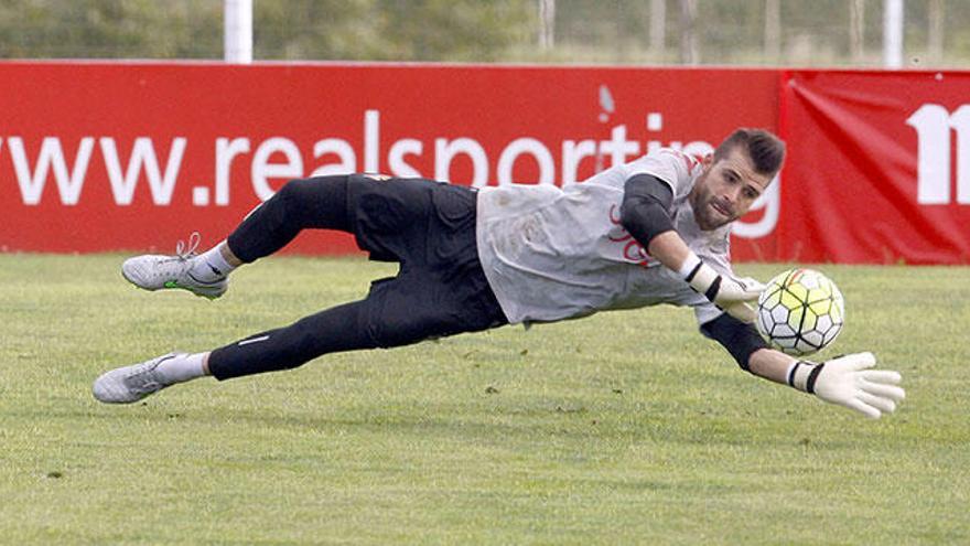 El Sporting no podrá contar con Cuéllar ante el Rayo Vallecano