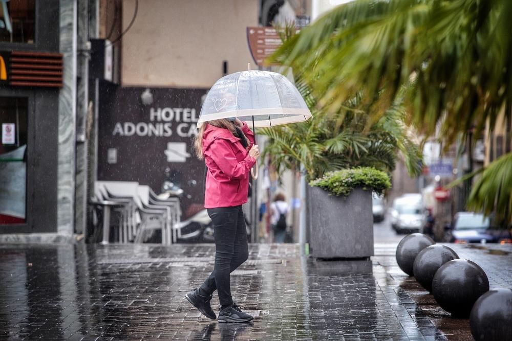 Lluvias en Tenerife