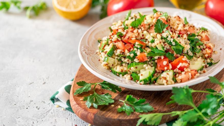 Ensalada de quinoa, una receta sencilla y deliciosa