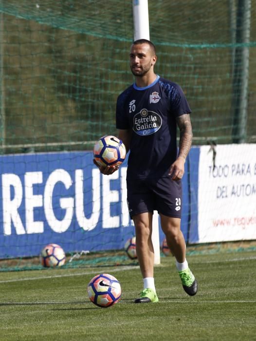 El Dépor prepara el duelo ante el Málaga