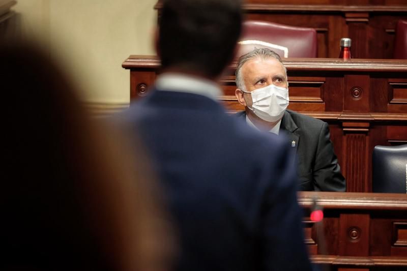 Pleno en el Parlamento de Canarias, 15/12/2021