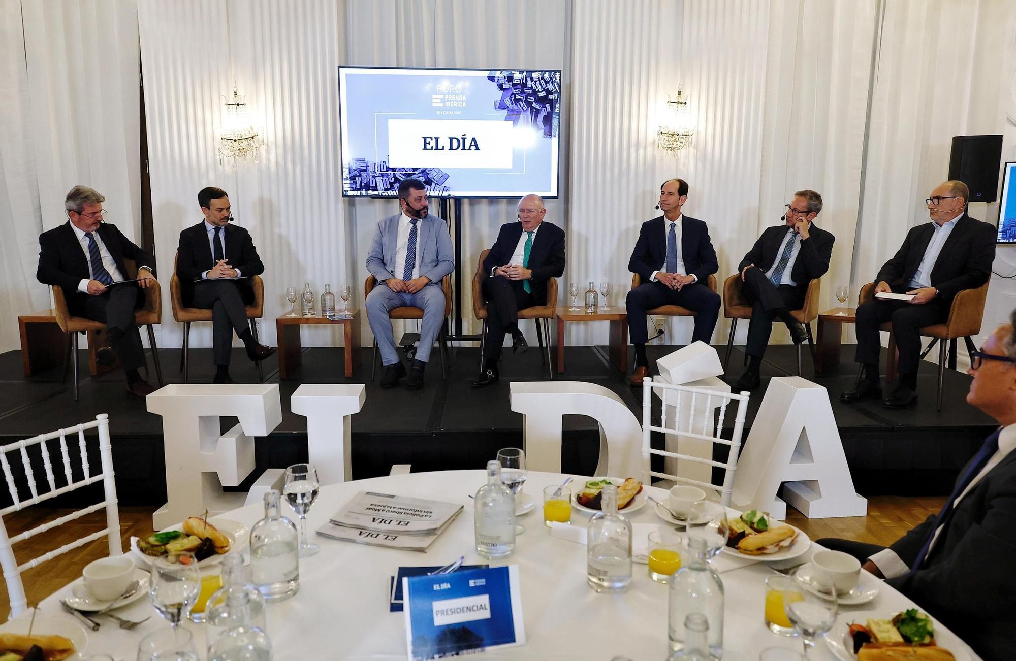 Foro sobre 'Conectividad turística' de EL DÍA y la CEOE