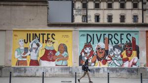 Murales de la antigua cárcel Modelo