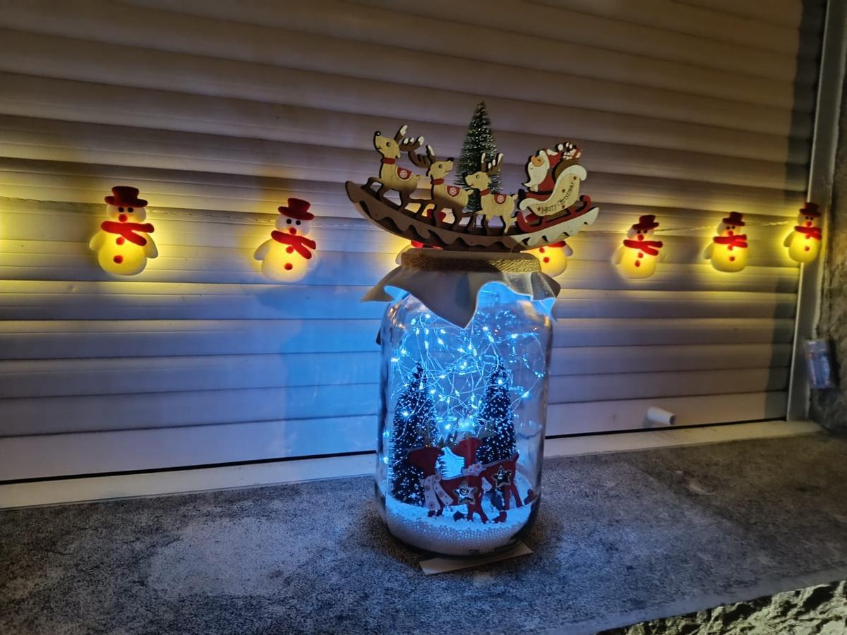 Ables se viste de Navidad: así se ha decorado el pueblo de Llanera