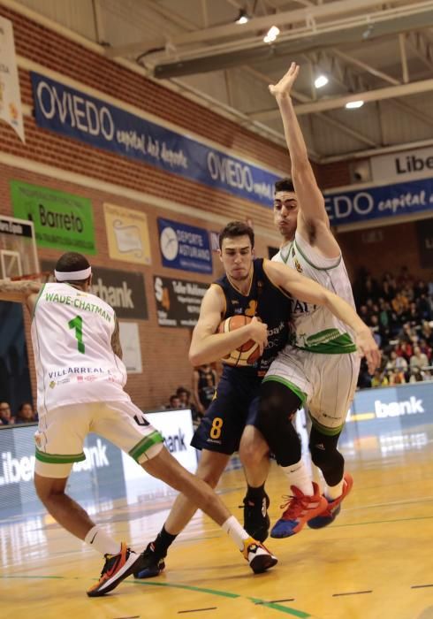 El Liberbank Oviedo cae por 76-81 ante Castelló