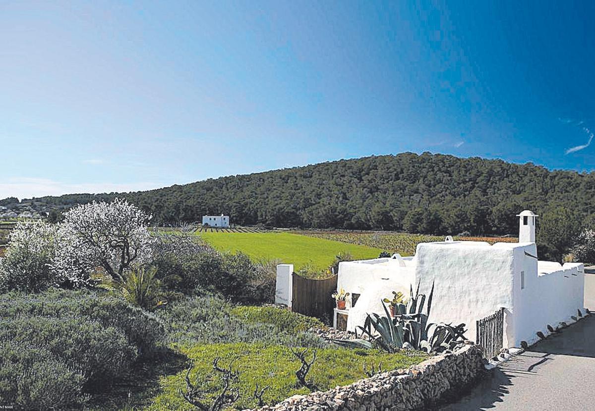 Casa payesa en la zona de Santa Agnès.