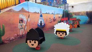 Parque de Playmobil, en el municipio de Castalla.