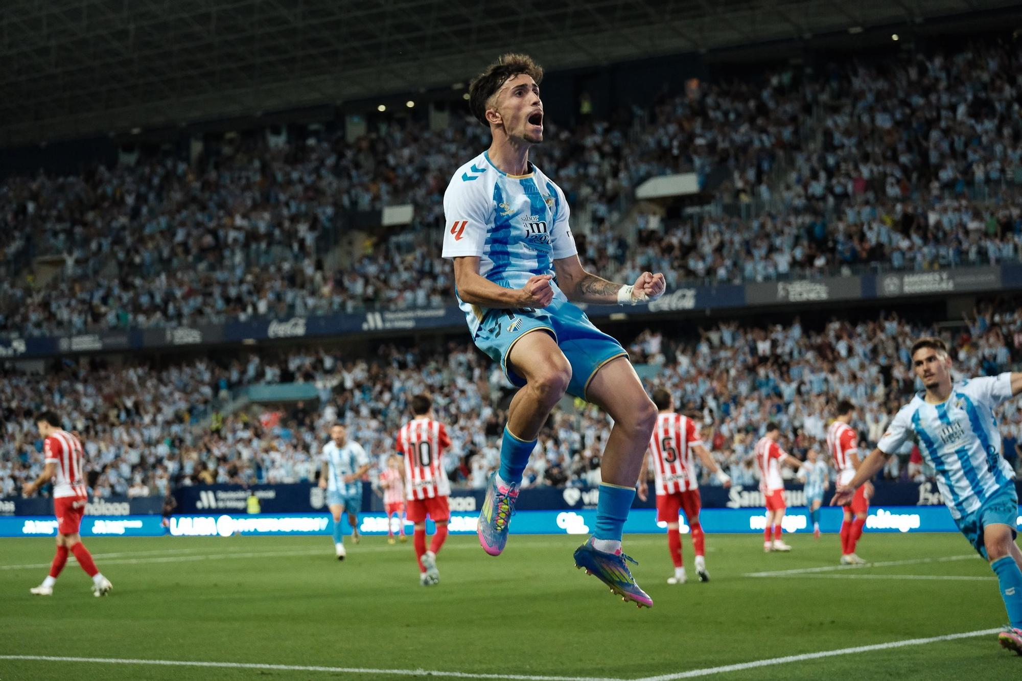 Málaga CF - Sporting. Jornada 40, Liga Hypermotion