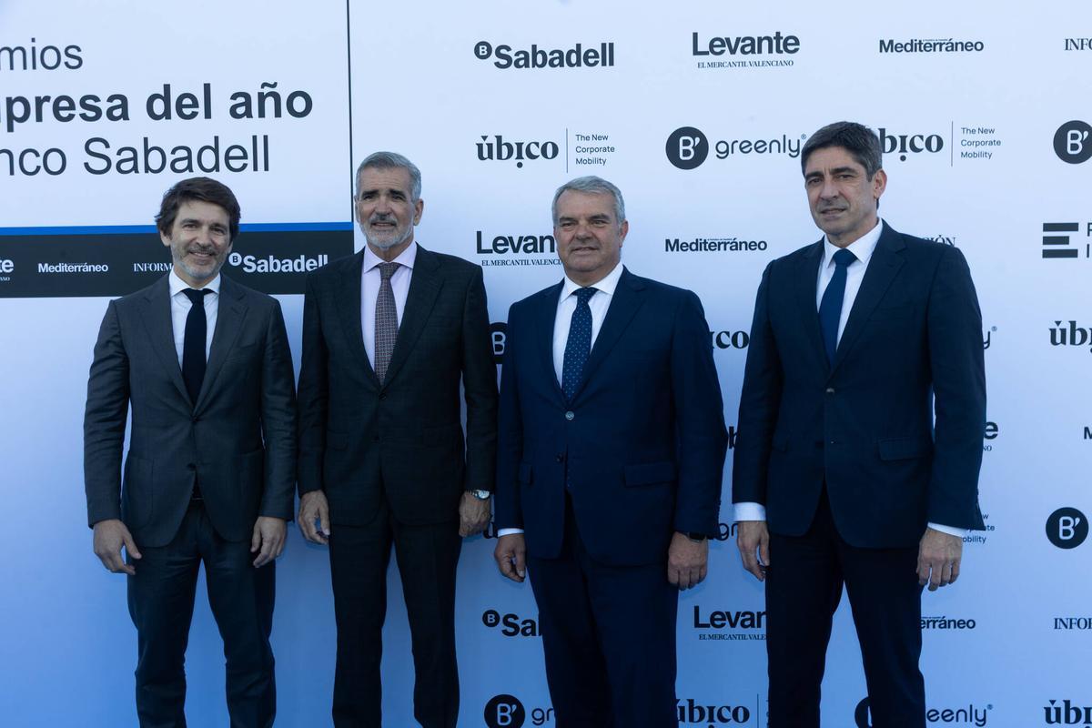 El photocall de los Premios Empresa del Año Banco Sabadell El photocall de los Premios Empresa del Año Banco Sabadell