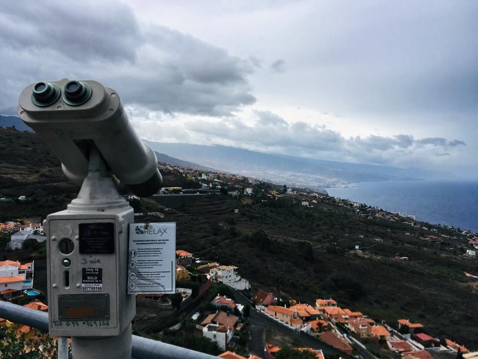 El norte de Tenerife vivió episodios de fuertes lluvias.