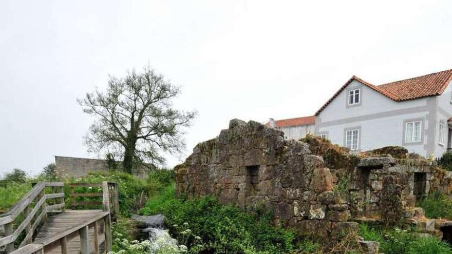 Molinos de Currás, en Vilanova de Arousa. // Iñaki Abella