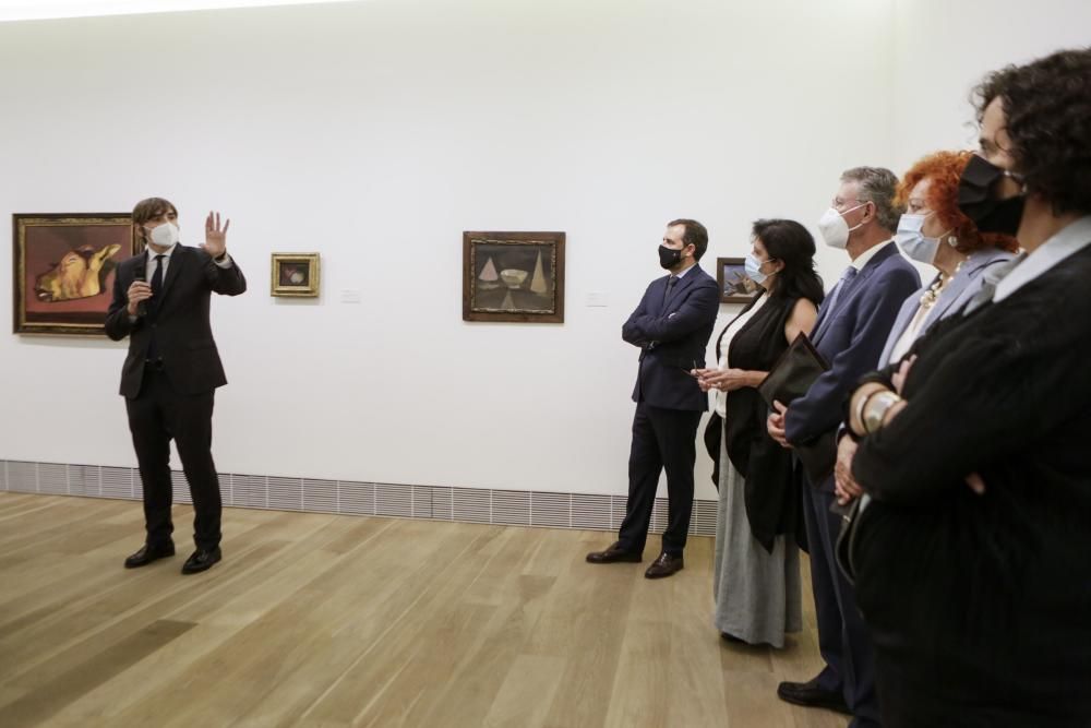 Inauguración de "Destacados" en Bellas Artes