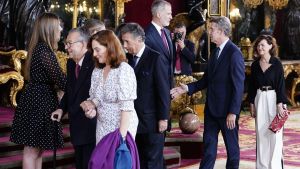 Una recepció sense Sánchez ni Ayuso