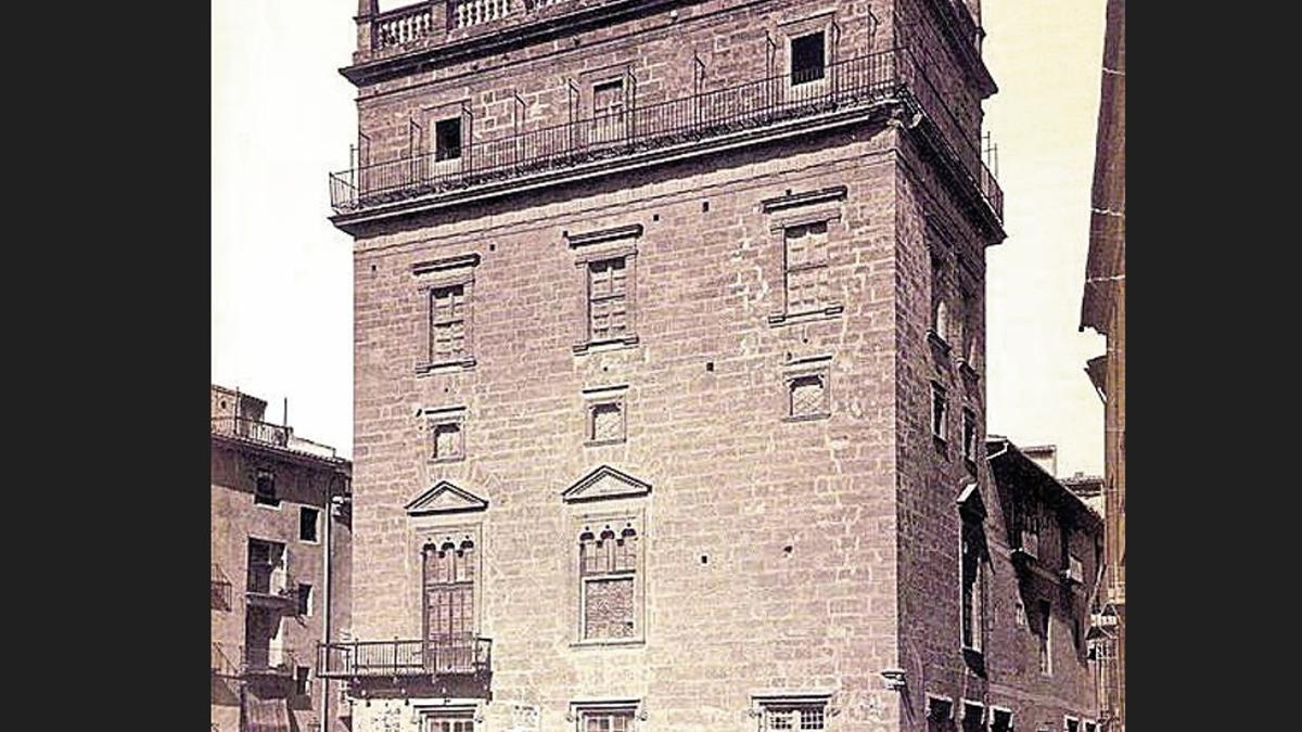 Audiència de València, actual Palau de la Generalitat.