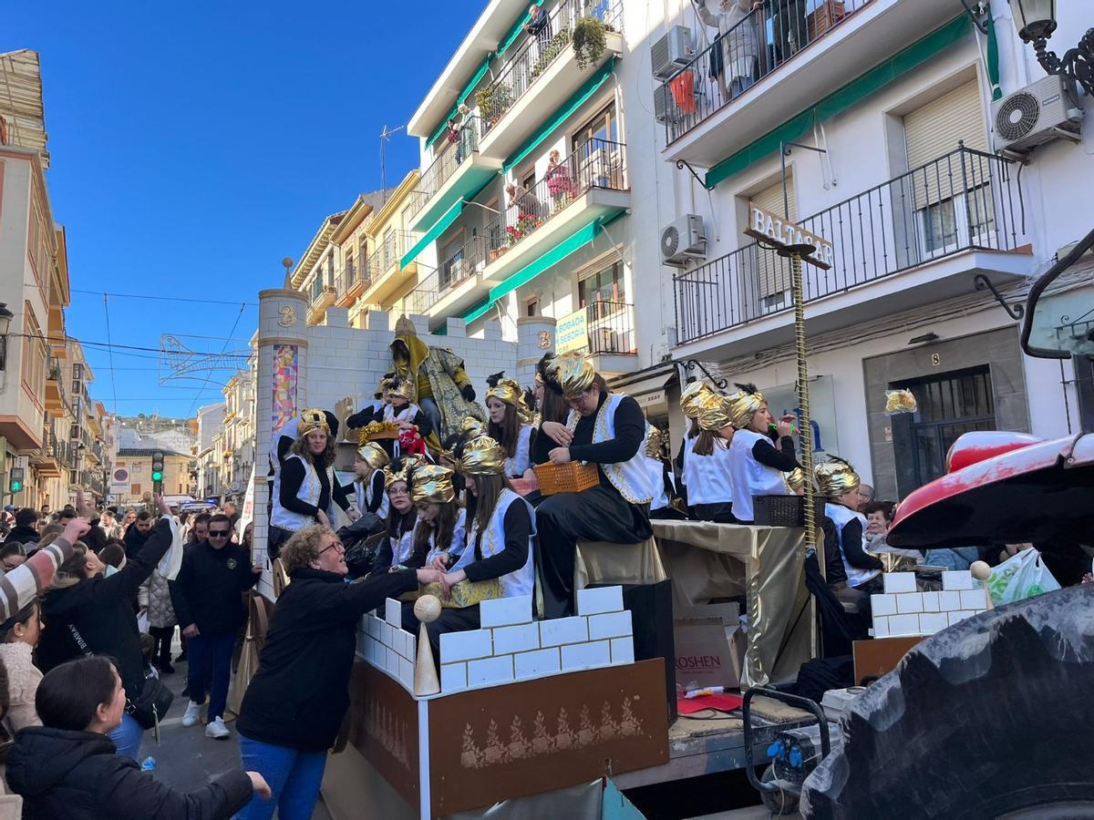 Cabalgatas en la provincia en la mañana de Reyes