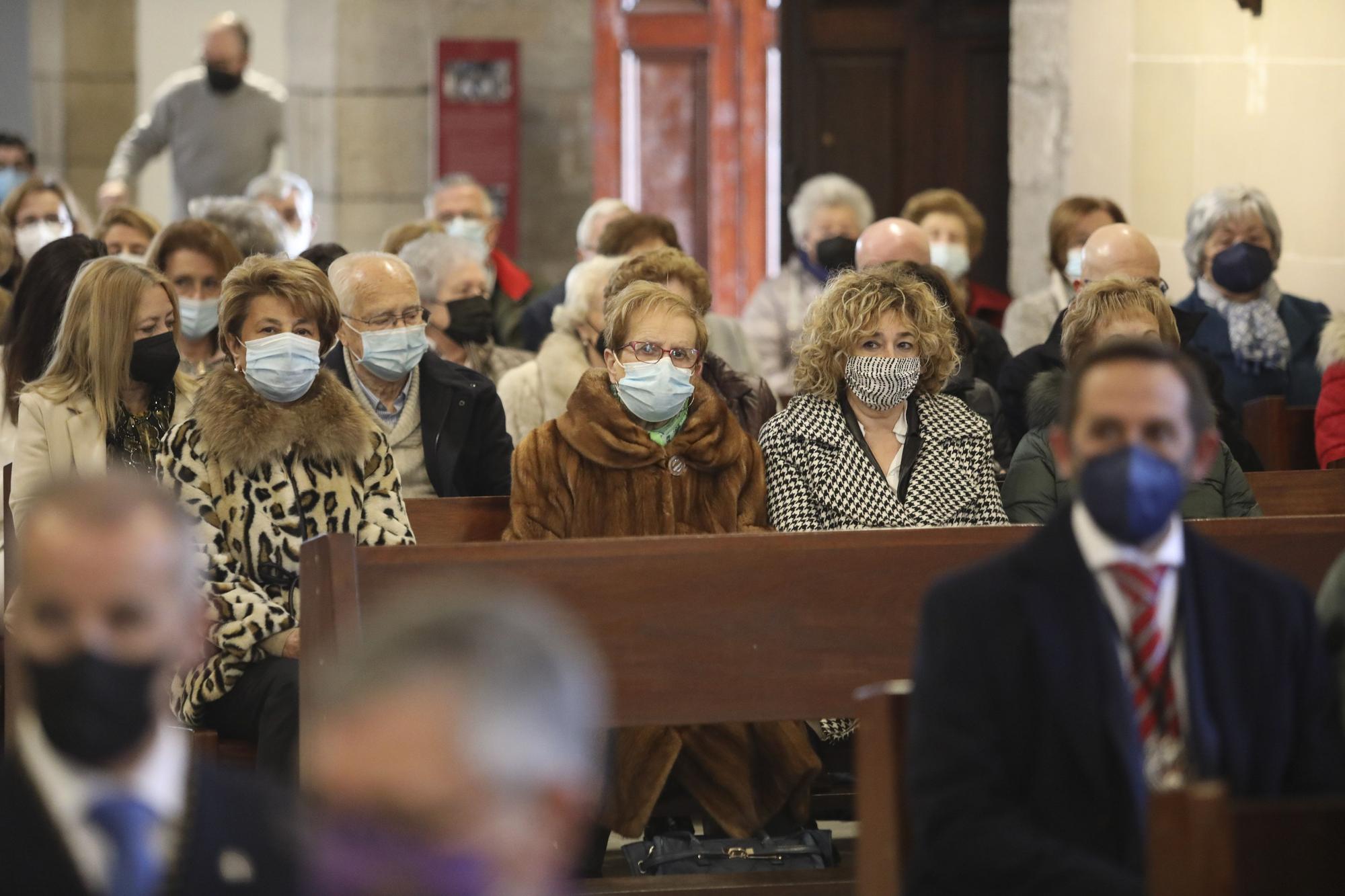 EN IMÁGENES: El pregón en San Nicolás de Bari abre la Semana Santa de Avilés