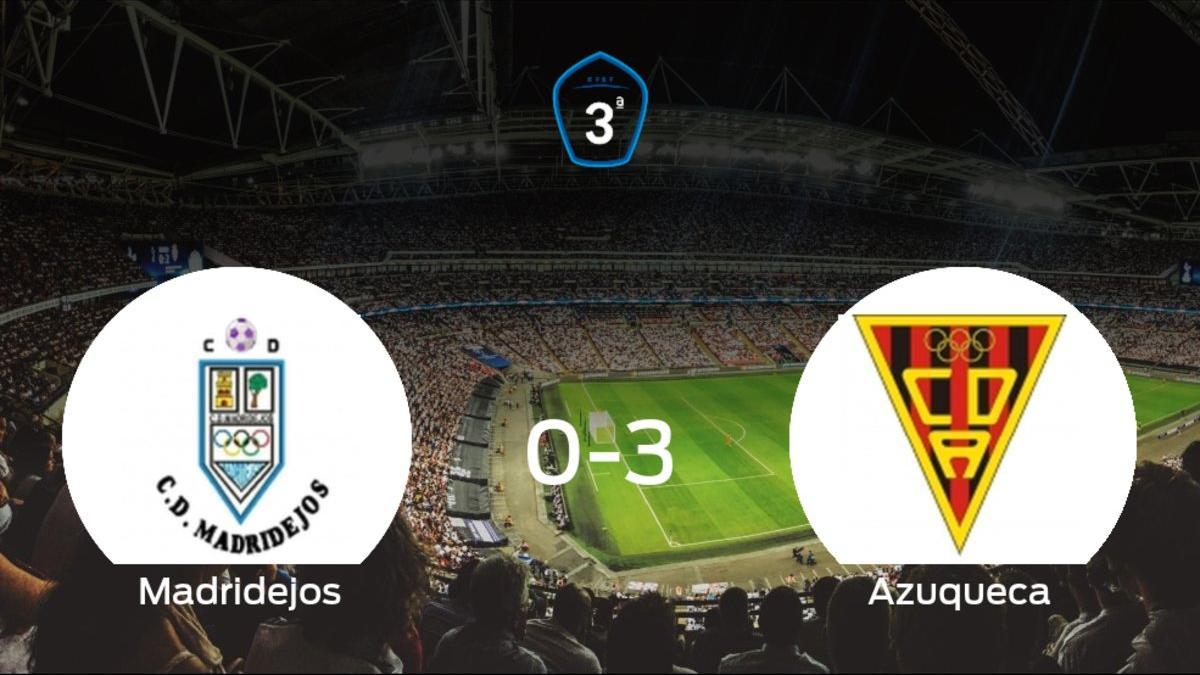 El Azuqueca golea 0-3 en el domicilio del Madridejos