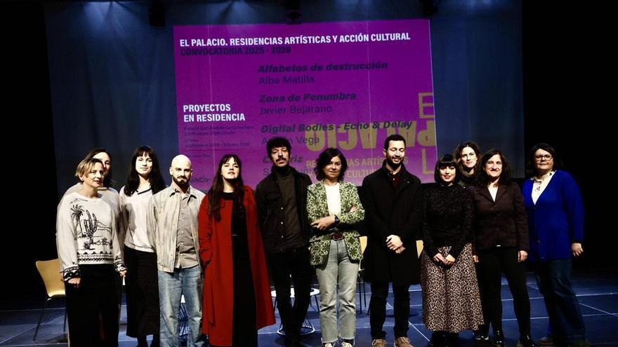 El Palacio de San Andrés de Cornellana abre sus puertas para mostrar los procesos de creación de sus artistas: “Solo vemos el resultado final y no todo lo que hay detrás”
