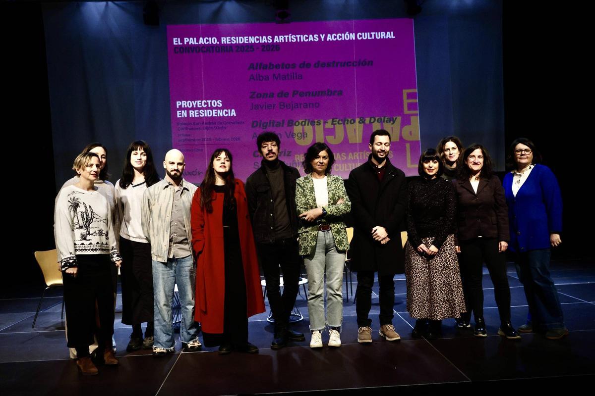 Raquel Huergo, María Suárez, Alba Matilla, Adrián Vega, Sara Muñiz, Javier Bejarano, Montserrat López, Aitor Martinez, Natalia Alonso, Camino Balbín, Henar Díez y María Fernández