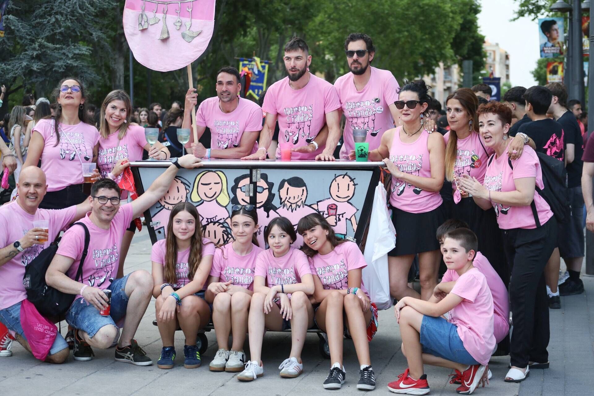 Disfile de peñas de San Pedro 2025 en Zamora