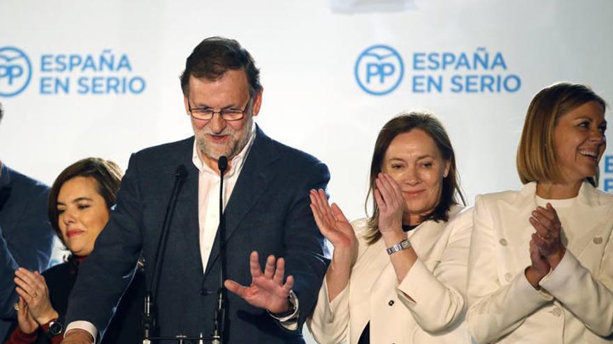 Mariano Rajoy am Wahlabend: Was macht man mit einem solchen Sieg?