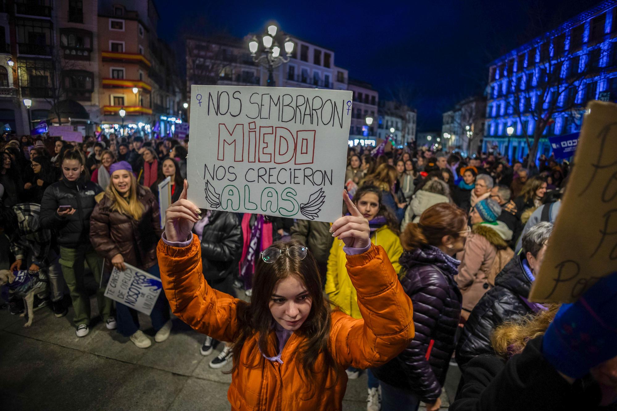 Celebración del 8M en Madrid