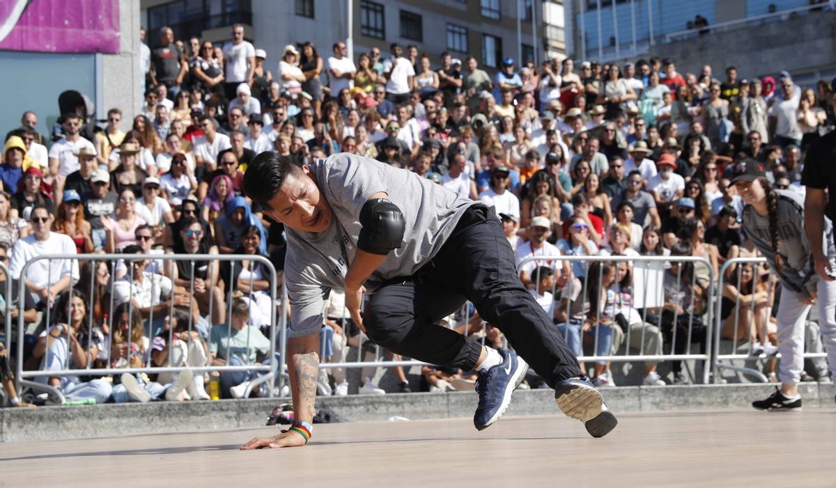 Saltos y acrobacias sobre dos ruedas: así ha sido el sábado en O Marisquiño Saltos y acrobacias sobre dos ruedas: así ha sido el sábado en O Marisquiño