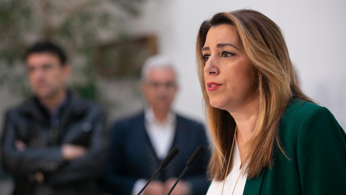 Susana Díaz promete un traspaso de poderes &quot;ejemplar&quot; para un Gobierno que &quot;no se merece Andalucía&quot;