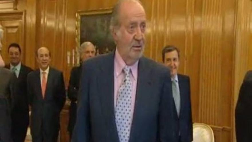 El Rey Don Juan Carlos, indignado con la prensa