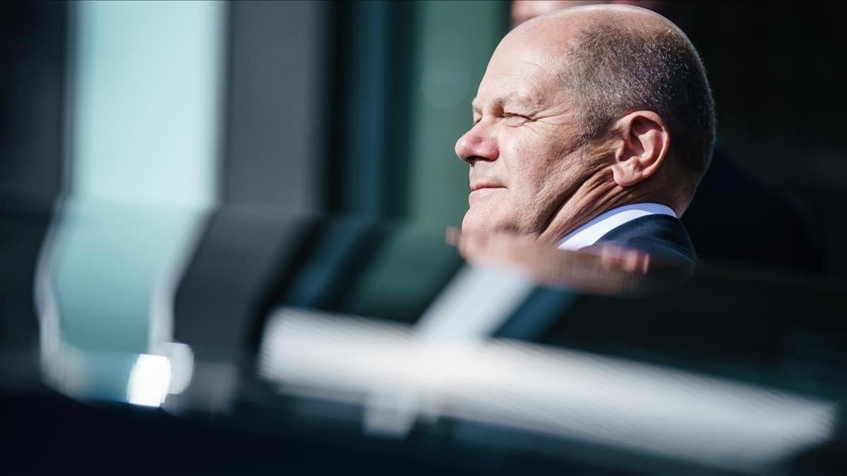 ministro de finanzas aleman olaf scholz, fins a la austeridad en alemania