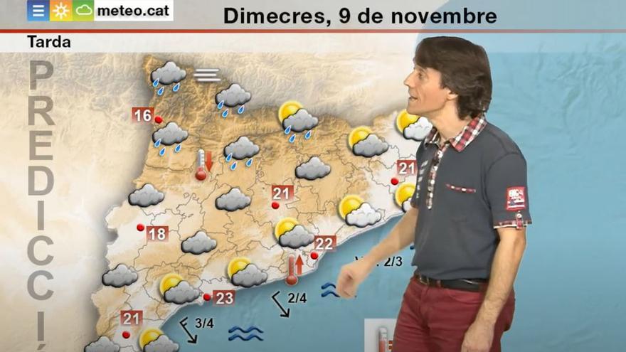 Arriba un nou front fred: baixen les temperatures i creixen les nuvolades