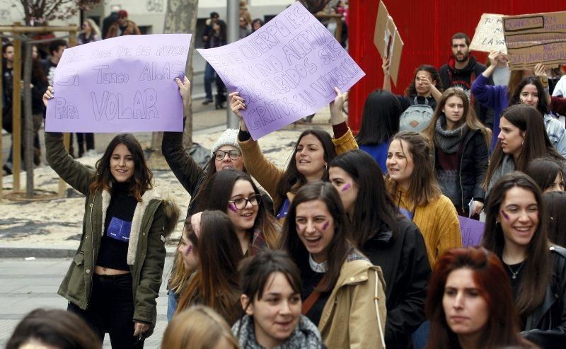 La jornada del 8M en Aragón