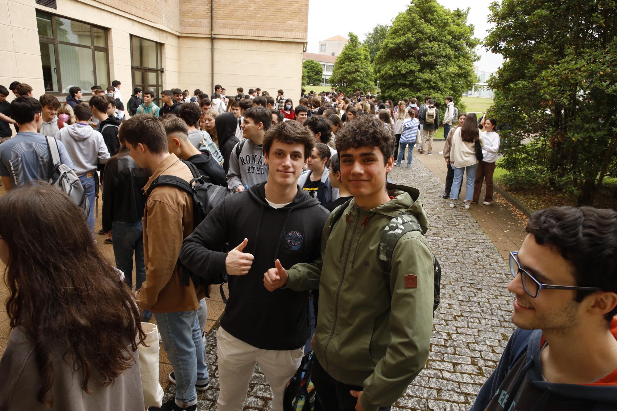 Primera jornada de la EBAU en la Escuela Politécnica de Ingeniería de Gijón