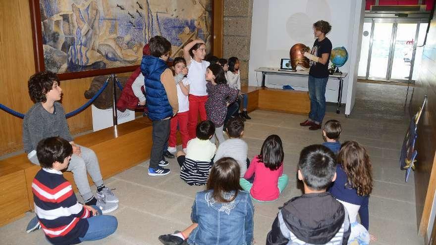 Uno de los obradoiros realizados el año pasado en el Museo Massó de Bueu. // Gonzalo Núñez