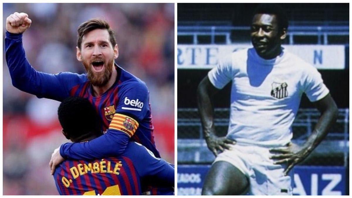 Messi: &quot;Muchas gracias Pelé por tu mensaje tan cariñoso&quot;