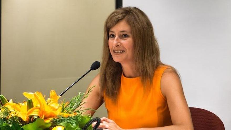 Irene Rivera ayer en el Ateneo.