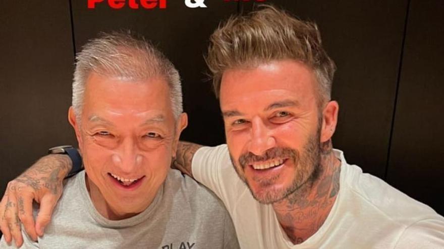 Peter Lim come con David Beckham