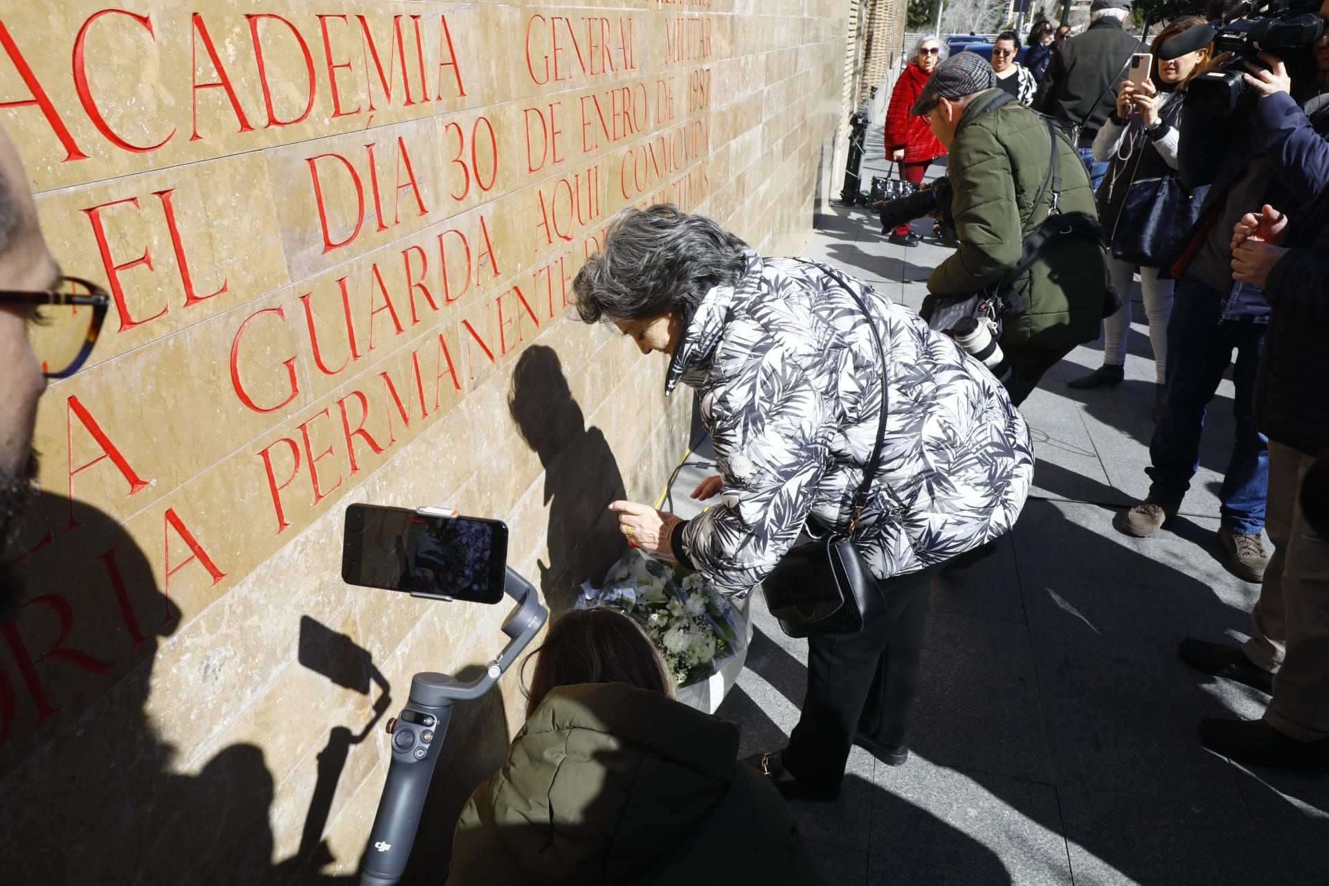 En imágenes | Homenaje a las víctimas del 11M en la plaza del Pilar