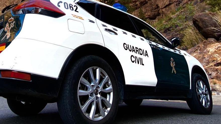 Un vehicle patrulla de la Guàrdia Civil