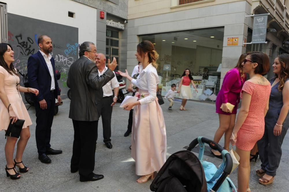 Primera boda en el Colegio Notarial de Murcia