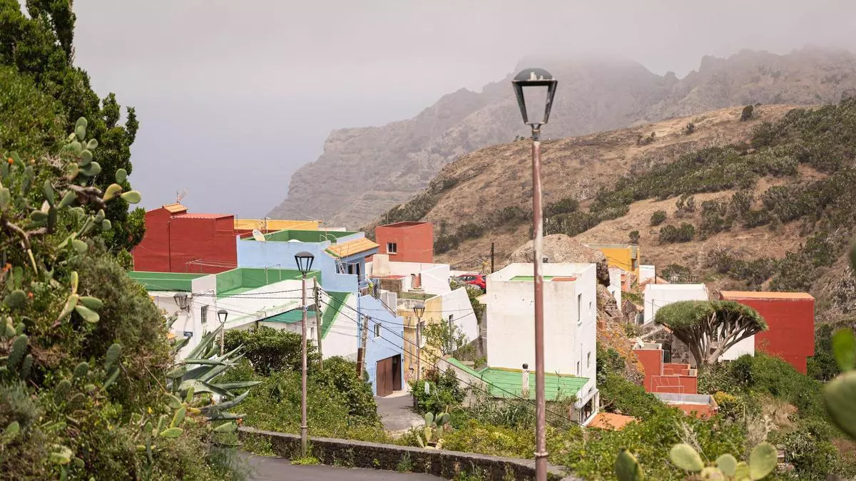 Lomo de las Bodegas, en Anaga