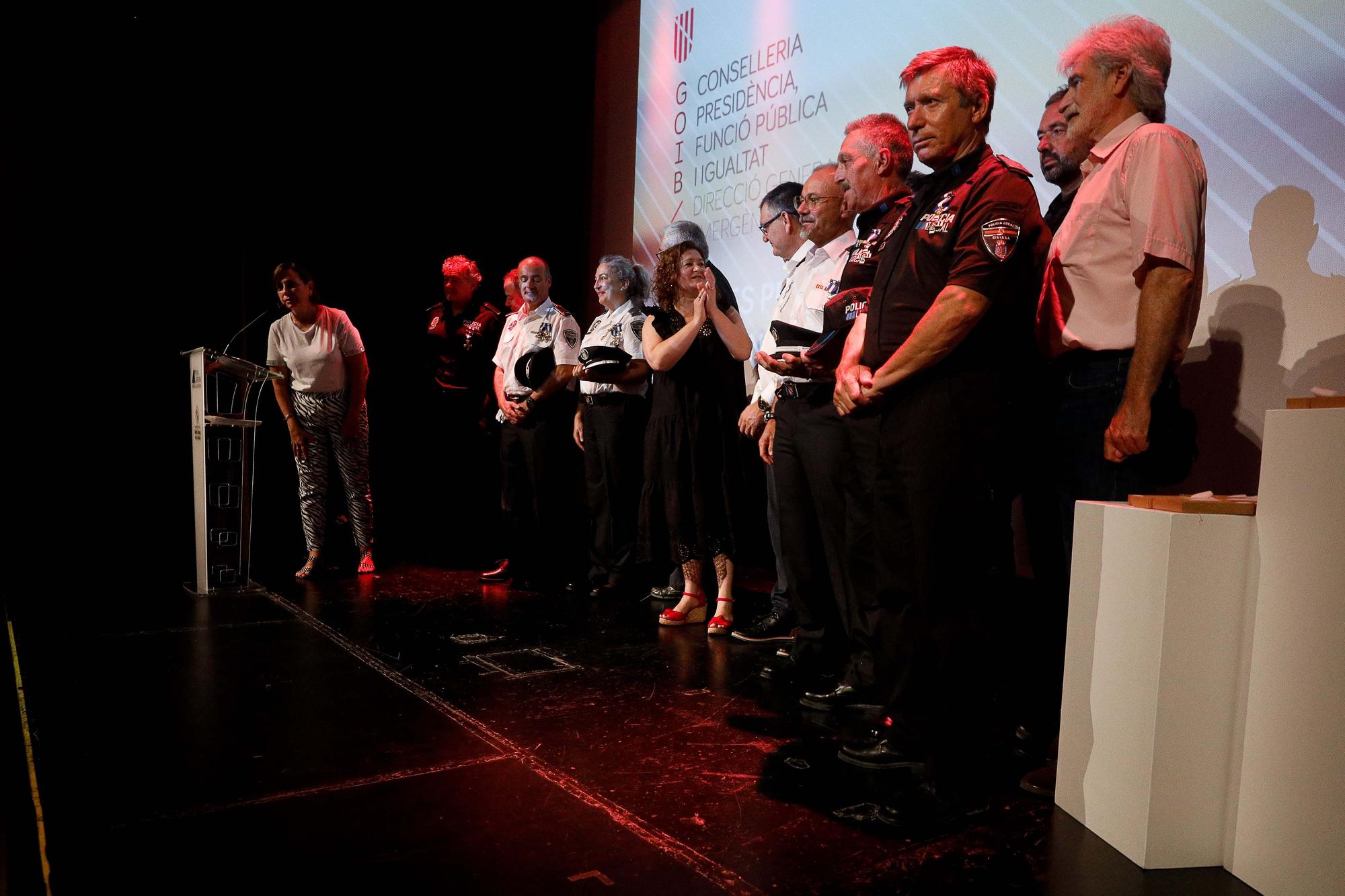 Medallas a 30 años de servicio en las policías locales de Ibiza