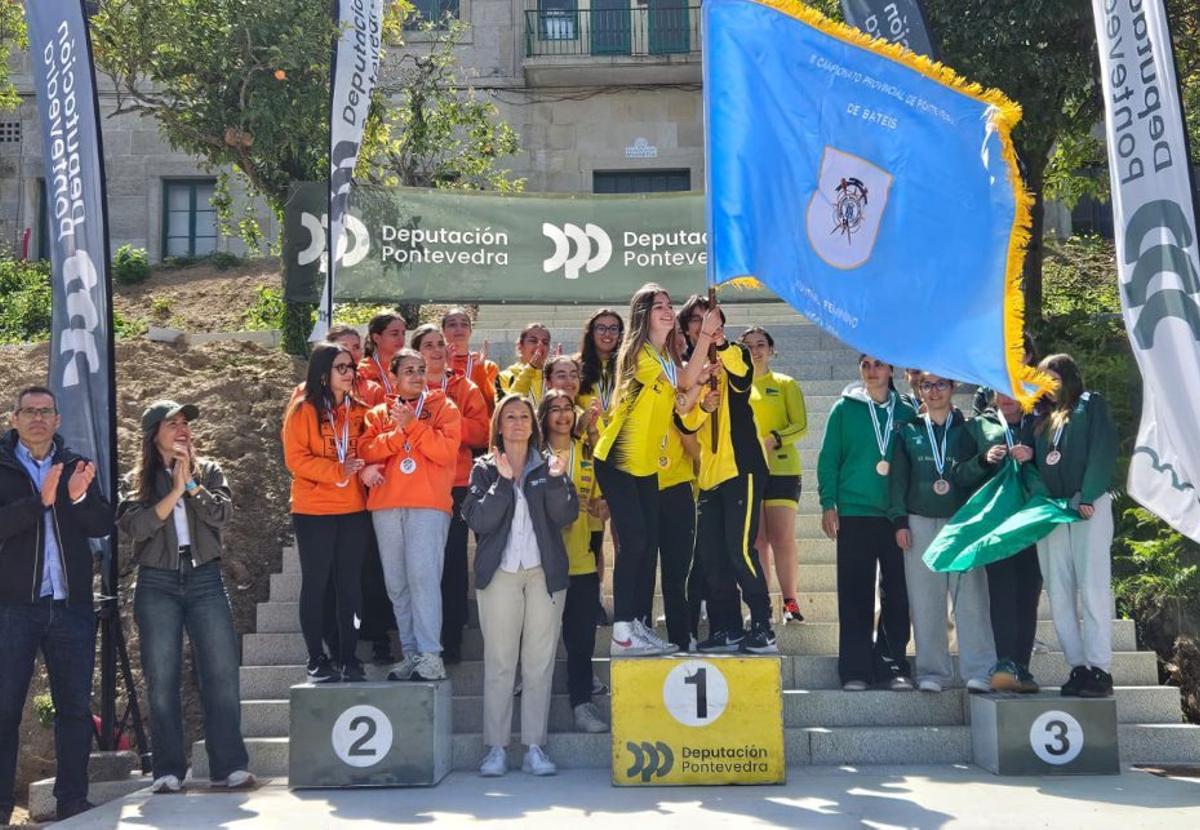 Celebración de una de las categorías.